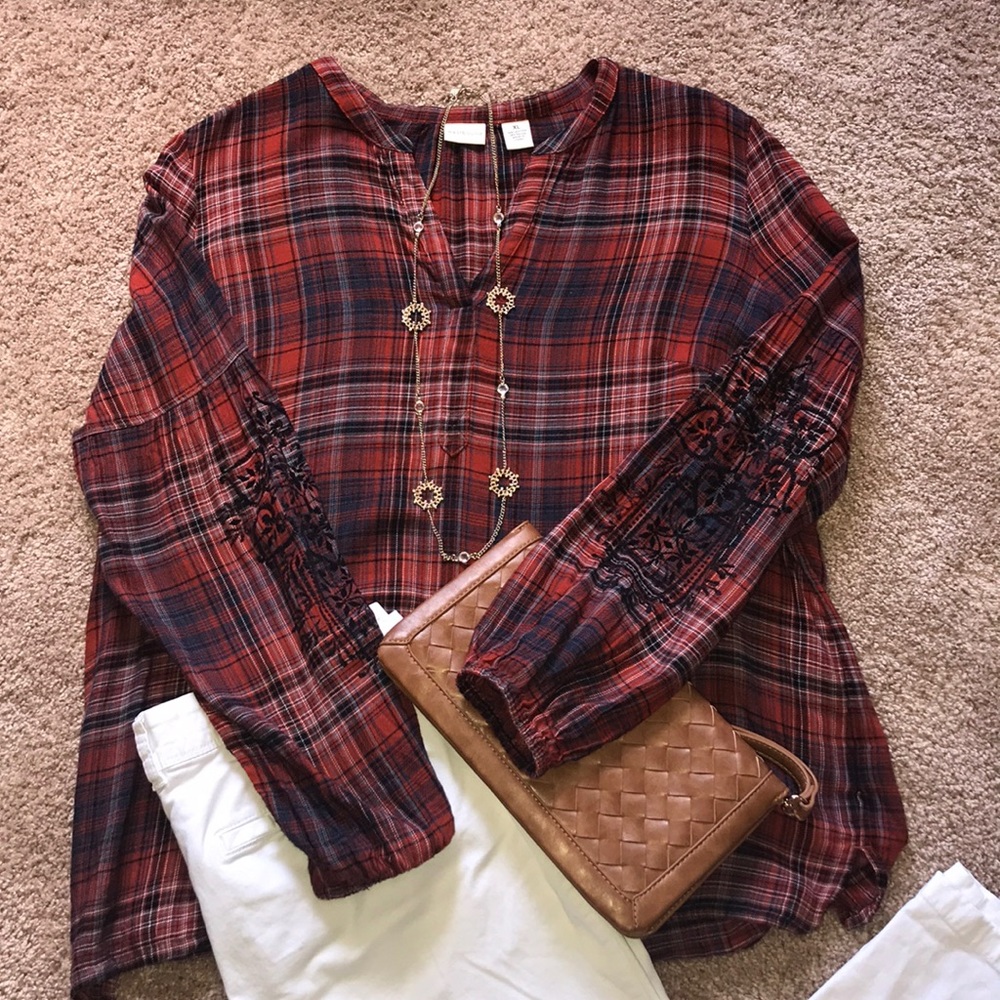 SALE 🔥 Westbound XL plaid shirt